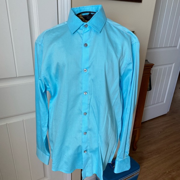 Alfani wrinkle resistant mens button down shirt - size small - Picture 1 of 12